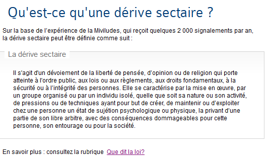 dérive sectaire hypnose
